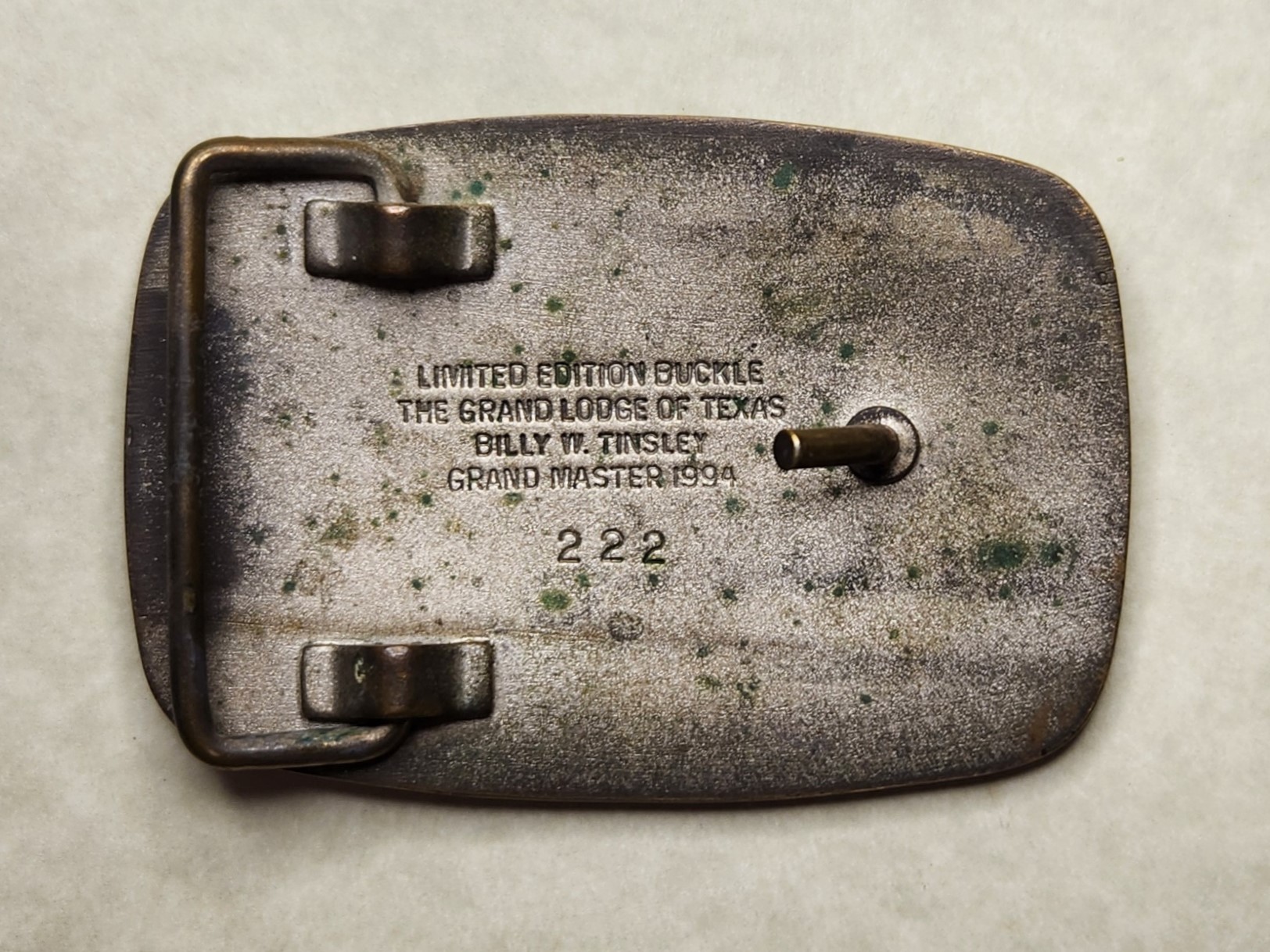 [Buckle Pic Missing] (Click here)